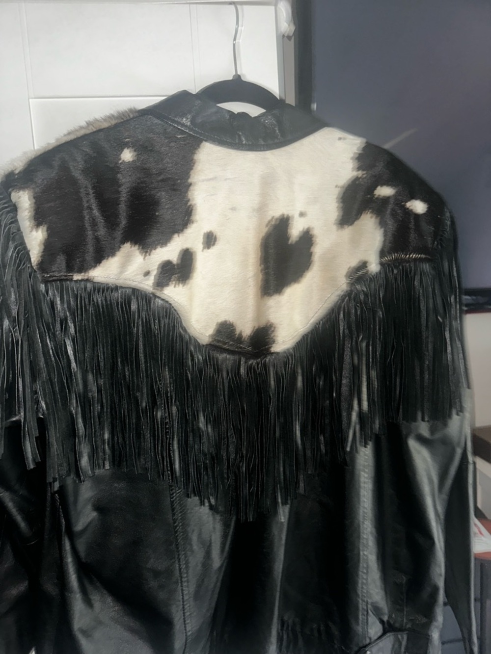 VINTAGE PIONEER WEAR Genuine Leather / Calf Hair - Picture 5 of 12